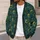 Golden Peacock Eyes for Autumn Layering and Everyday Style for Teens All-over Print Knitted Cardigan - 5
