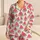 Pink Watermelon Slices for Cheerful Summer Lounging and Fresh Fruit Lover Style Satin Pajamas Set - 1