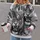 Monochrome Tiger Faces For Bold Outdoor Adventures And Wildlife Lovers Everywhere All-over Print Hoodie (Lightweight) - 2