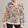 Watercolor Pink Peony and Wildflower Blooms for Artful Everyday Style and Spring Outings All-over Print Knitted Sweater - 1