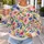 Watercolor Pink Peony and Wildflower Blooms for Artful Everyday Style and Spring Outings All-over Print Knitted Sweater - 5