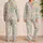 Colorful Patchwork Florals for Cozy Evenings at Home and Relaxed Weekend Lounging for Women Satin Pajamas Set - 2