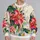 Tropical Botanical Flower Collage for Colorful Everyday Outings and Artful Style All-over Print Knitted Sweater - 2