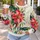 Tropical Botanical Flower Collage for Colorful Everyday Outings and Artful Style All-over Print Knitted Sweater - 5