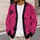 Hot Pink Spiderwebs and Punk Spiders for Halloween Alternative Teen Style All-over Print Knitted Cardigan - 5