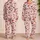 Romantic Hearts and Butterflies for Valentine's Day Cozy Evenings and Sweet Mornings Satin Pajamas Set - 2