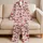 Romantic Hearts and Butterflies for Valentine's Day Cozy Evenings and Sweet Mornings Satin Pajamas Set - 5