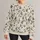 Whimsical Snowmen Among Evergreen Trees for Cozy Christmas and Winter Gatherings All-over Print Knitted Sweater - 1