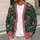 Retro Mothman And Cryptid Night Sky For Halloween Fans And Fall Outings All-over Print Knitted Cardigan - 5