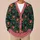Retro Mothman And Cryptid Night Sky For Halloween Fans And Fall Outings All-over Print Knitted Cardigan - 6
