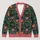 Retro Mothman And Cryptid Night Sky For Halloween Fans And Fall Outings All-over Print Knitted Cardigan - 1