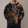 Orange Motorcycle Street Scene for Bold Roadside Adventure and Weekend Touring Enthusiasts All-over Print Hoodie (Lightweight) - 1