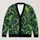 Neon Green Cosmic Tentacles for Bold Everyday Alternative Style All-over Print Knitted Cardigan - 1