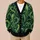 Neon Green Cosmic Tentacles for Bold Everyday Alternative Style All-over Print Knitted Cardigan - 6
