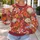 Vintage Botanical Blossoms for Autumn Garden Walks and Romantic Cottagecore Style All-over Print Knitted Sweater - 5