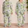 Colorful Watercolor Bow Motifs for Cozy Nights and Relaxed Mornings Satin Pajamas Set - 2