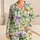 Colorful Watercolor Bow Motifs for Cozy Nights and Relaxed Mornings Satin Pajamas Set - 1