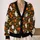 Halloween Ghosts, Jack-O'-Lanterns And Autumn Flowers For Spooky Fall Style Lovers All-over Print Knitted Cardigan - 2