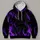 Violet Flame Streetwear Style for Autumn Runs and Everyday Outdoor Adventures All-over Print Hoodie (Lightweight) - 4