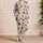 Santa Reindeer Christmas Trees for Cozy Holiday Gatherings and Relaxing at Home Women Satin Pajamas Set - 4