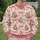 Pink Rose Clusters and Bow Motifs for Romantic Autumn Outfits and Everyday Feminine Style All-over Print Knitted Sweater - 6