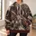 Ivory Feather And Dreamcatcher Motifs For Bohemian Festival Style And Everyday Wear All-over Print Hoodie (Lightweight) - 6