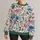 Watercolor Wildflower Blooms for Coastal Days and Garden Strolls for Women All-over Print Knitted Sweater - 1