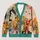 Colorful Crochet Style Cat Faces for Playful Everyday Layering and Cat Lovers All-over Print Knitted Cardigan - 1