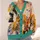 Colorful Crochet Style Cat Faces for Playful Everyday Layering and Cat Lovers All-over Print Knitted Cardigan - 4