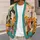 Colorful Crochet Style Cat Faces for Playful Everyday Layering and Cat Lovers All-over Print Knitted Cardigan - 5