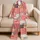 Five Cute Kawaii Cats for Cozy Bedtime Gifts for Cat Lovers and Relaxing Evenings Satin Pajamas Set - 5