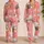 Five Cute Kawaii Cats for Cozy Bedtime Gifts for Cat Lovers and Relaxing Evenings Satin Pajamas Set - 2
