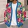 Colorful Rose And Wildflower Blooms For Cheerful Everyday Garden Style All-over Print Knitted Cardigan - 5