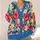 Colorful Rose And Wildflower Blooms For Cheerful Everyday Garden Style All-over Print Knitted Cardigan - 4