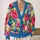 Colorful Rose And Wildflower Blooms For Cheerful Everyday Garden Style All-over Print Knitted Cardigan - 2