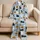 Cute Halloween Ghost Cat Pumpkin Outfit for Cozy October Nights, Home Gift for Women Satin Pajamas Set - 5