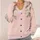 Blush Rose And Wildflower Sprigs For Soft Everyday Style And Youthful Spring Outfits All-over Print Knitted Cardigan - 4