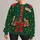 Elf Gift-Wrapping Crew Holiday Uniform for Festive Christmas Parties and Gift Giving All-over Print Knitted Sweater - 1