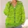 Sheep and Sheepdog Meadow Scene for Playful Everyday Layering and Youthful Style All-over Print Knitted Cardigan - 4