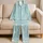 Celestial Moons And Stars For Cozy Bedtime Nights, Relaxed Evenings, Gift For Her Satin Pajamas Set - 5