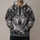 Realistic Wolf Portrait and Wilderness Scene for Outdoor Adventure and Nature Lovers All-over Print Hoodie (Lightweight) - 1