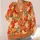 Autumn Maple Leaves in Warm Harvest Colors for Cozy Everyday Layering and Fall Outings All-over Print Knitted Cardigan - 4