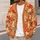 Autumn Maple Leaves in Warm Harvest Colors for Cozy Everyday Layering and Fall Outings All-over Print Knitted Cardigan - 5