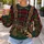 Plaid Lumberjack Tree Farm Outfit for Christmas Tree Cutting and Family Gatherings All-over Print Knitted Sweater - 5