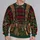 Plaid Lumberjack Tree Farm Outfit for Christmas Tree Cutting and Family Gatherings All-over Print Knitted Sweater - 2