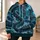 Azure Dragon Fantasy Art for Outdoor Adventures and Everyday Casual Style and Travel All-over Print Hoodie (Lightweight) - 6