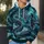 Azure Dragon Fantasy Art for Outdoor Adventures and Everyday Casual Style and Travel All-over Print Hoodie (Lightweight) - 5