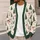 Evergreen Trees and Rustic Bows for Cozy Christmas Gatherings and Holiday Gift Giving All-over Print Knitted Cardigan - 5