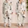 Cute French Bulldog Clover Motif For Cozy Home Evenings And Relaxed Gift Wear For Her Satin Pajamas Set - 2