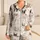 Cute French Bulldog Clover Motif For Cozy Home Evenings And Relaxed Gift Wear For Her Satin Pajamas Set - 1